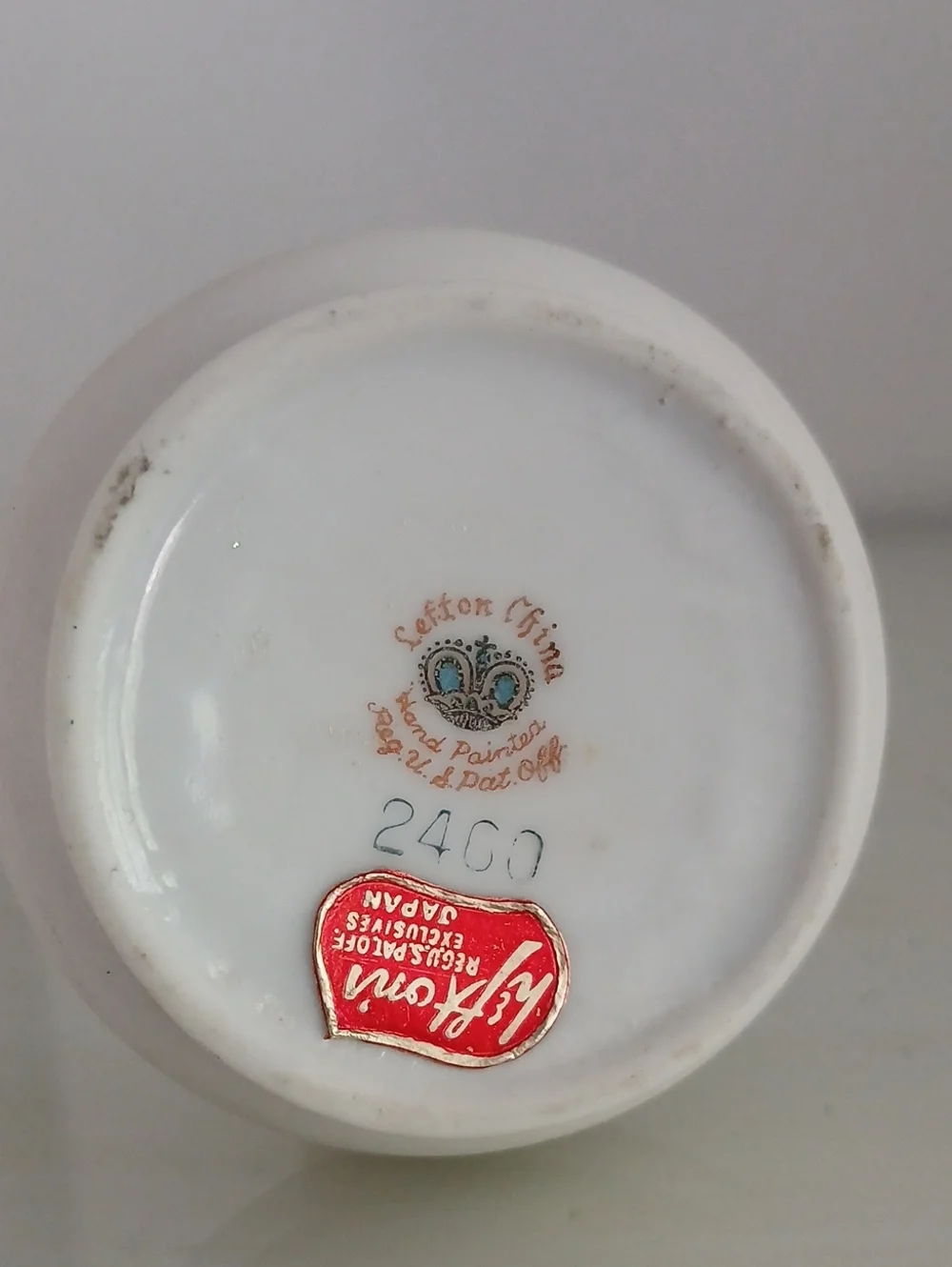 Vintage Lefton Pinecone Bud Vase 7